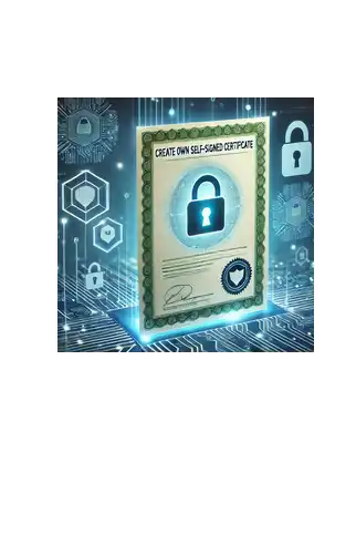 Create Own Self Signed Certificate